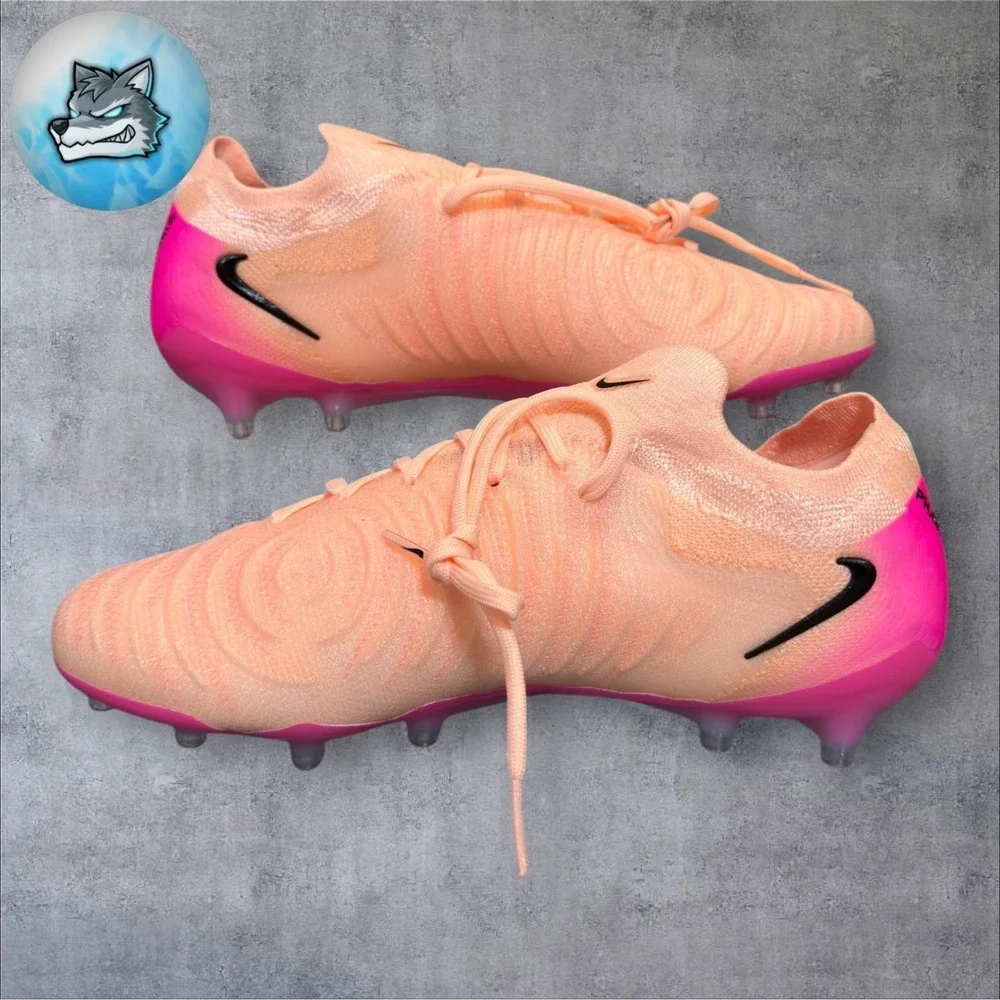 Nike Phantom GX 2 Elite AG Pro Prism Pack Cleats Orange Mens Size 6.5 FJ2554-800